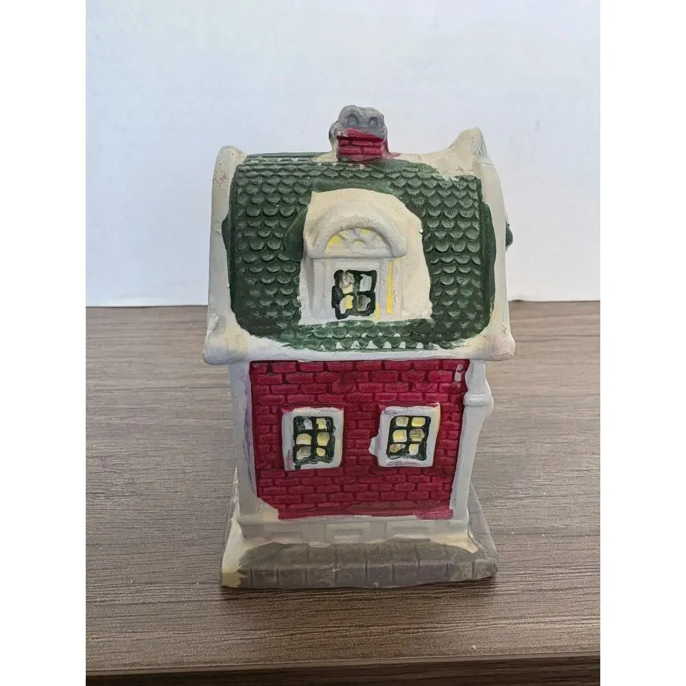 Greenbrier International Toy Shop Christmas Village Miniature Ceramic House